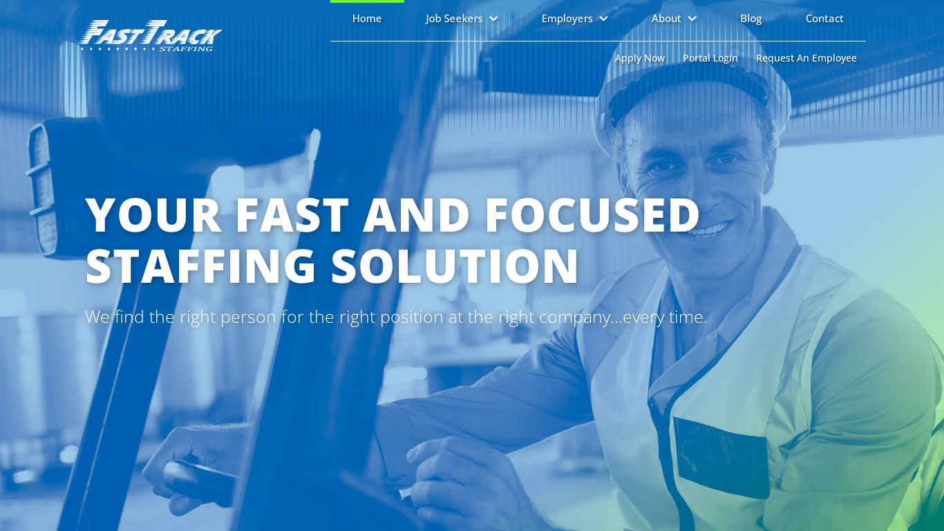 Homepage - FastTrack Staffing